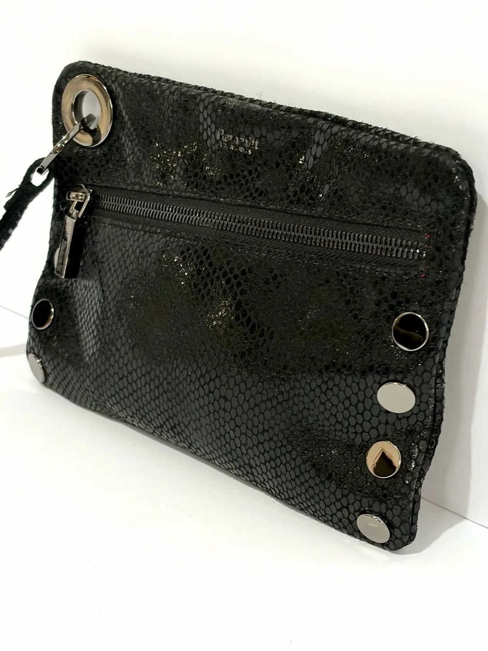 Hammitt Nash Small In After Midnight Snake 🐍 With Gunmetal Hardware